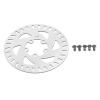 130mm Brake Disk, 5 Hole Brake Pad Disc Electric Scooter Modified Brake Disc with 5 Screw Kits for MI4 PRO view 4