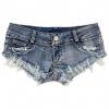 Summer Sexy Women Jeans Mini Denim Booty Shorts Ladies Club Party Short Skinny Short Blue Xxl view 1