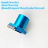 Wokyo Aluminum Chalk Holder, Billiard Round Chalk Box Set, Portable Billiard Accessories Chalk Box with Mute Clip Billiard Accessories (Blue) view 3