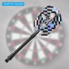 PATIKIL Slim Dart Flights, 6 Pack PET Unique Design Dart Accessories for Steel Tip Dart and Soft Tip Darts, Silver Tone view 4