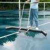 Upyouths Tennis Court Water Squeegee Broom, Basement Water Pusher Broom Surface Water Remover for Courts, Rain Sweep Rain Shuttle Basketball Tennis Court Squeegee Tennis Court Water Remover view 2