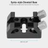 YUEOCT Flat Base Finder Scope Bracket Mount Dovetail Mounting Base Shoe with M5 Screws for Takahashi Telescope Finderscope Refractor Reflector Tak Scopes view 3