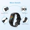 2 Pack Waterproof Bands Compatible with Fitbit Charge 6 / Charge 5 Bands view 4