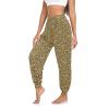 Animal Leopard Print Cheetah Boho Hippie Pants for Women Yoga Harem Pants Sweatpants, 2XL view 1