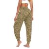 Animal Leopard Print Cheetah Boho Hippie Pants for Women Yoga Harem Pants Sweatpants, 2XL view 2