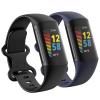 2 Pack Waterproof Bands Compatible with Fitbit Charge 6 / Charge 5 Bands view 1