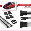 acpar Compatible with Volkswagen Touran 2003-2010 Car Roof Rack Cross Bar Fly Model Grey view 4