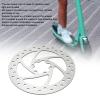 Topyond Electric Scooter Brakes, 160mm Disc Brake Rotor, 6-Bolt Stainless Steel, for Electric Scooters, Road Bikes, Mountain Bikes, Secure Attachment, Includes 6 Screws view 2