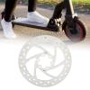 Topyond Electric Scooter Brakes, 160mm Disc Brake Rotor, 6-Bolt Stainless Steel, for Electric Scooters, Road Bikes, Mountain Bikes, Secure Attachment, Includes 6 Screws view 4