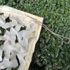 ELZEM Hunting Camouflage Netting, Beige Decorative Sunscreen Net, Military Hide Camo Netting, Outdoor Camping Privacy Protective Shade Net, Breathable Anti-UV (Size : 5x6m/16.4x19.6ft) view 4
