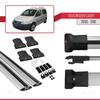 acpar Compatible with Volkswagen Caddy 2003-2010 Car Roof Rack Cross Bar Fly Model Grey view 4
