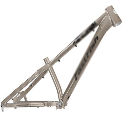 DHNCBGFZ Bike Frame 26er/27.5er Hardtail Mountain Bike Frame Thru Axle 12 * 142mm Aluminum Alloy Rigid Frame Internal Routing(Gray1,26'')