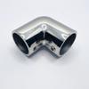 Atskonnen Boat Railing Hardware Marine Grade 316 Steel Stainless 2-Way Boat Hand Rail Fitting 90 Degree Elbow Pipe Connector for 1 Inch Tubing- 1piece view 4