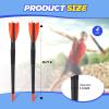 Wettarn 2 Pcs 300 Gram Training Javelin Track and Field Javelins Soft Plastic Javelin for Beginners Adults School Competition Throwing Practice Indoors or Outdoors Equipment (Stylish Style) view 3