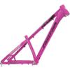 DHNCBGFZ Bike Frame 26er/27.5er Hardtail Mountain Bike Frame Thru Axle 12 * 142mm Aluminum Alloy Rigid Frame Internal Routing(Purple,26'') view 1