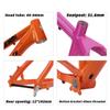 DHNCBGFZ Bike Frame 26er/27.5er Hardtail Mountain Bike Frame Thru Axle 12 * 142mm Aluminum Alloy Rigid Frame Internal Routing(Purple,26'') view 4