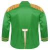 Yartina Mens Sgt. Pepper's 1960's Musician Jacket Medieval Hippy Costumes for Halloween Carnivals Party Green X-Large view 4
