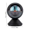 QANYEGN Car Inclinometer Tilt Gauge, Car Vehicle Inclinometer, Dashboard Altimeter Slope Indicator, Road Safety Instrument for Outdoor Travelling view 3