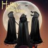 AOKID Witch,Cloak,Halloween Witch,Unisex Hooded Cloak,Reversible Hooded Adult Vampires Cape Cloak for Halloween Cosplay Costumes Black 140cm view 4