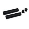 RockShox Textured 135mm Grips - Black, Lock-On Bike Handlebar Grips with Enhanced Wet & Dry Traction, Comfortable All-Day Cycling, 22.2mm Bar Clamp, Easy Installation, Durable Rubber Material view 1