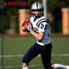 Dot Stitch USA Flag Football Gloves Silicone Sticky Grip Youth Receiver Gloves American Flag Football Receiver Glove Adult Footbal Receiving Glove Youth Men Kids & Unisex view 4