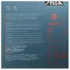 Stiga DNA Hybrid Table Tennis Rubber | Professional Table Tennis Sheet for Maximum Control & Powerful Spins - Full Stroke Control - Made in Germany - XH - Black view 2