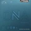Stiga DNA Hybrid Table Tennis Rubber | Professional Table Tennis Sheet for Maximum Control & Powerful Spins - Full Stroke Control - Made in Germany - M - Black view 1