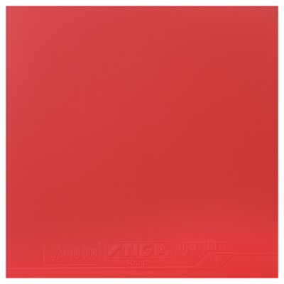 Stiga Mantra Sound Table Tennis Rubber | Medium Hard Professional Table Tennis Sheet for Maximum Speed & Control - Made in Japan - Red