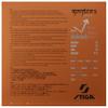 Stiga Mantra Sound Table Tennis Rubber | Medium Hard Professional Table Tennis Sheet for Maximum Speed & Control - Made in Japan - Red view 3