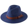 61Cm Big Size Straw Hat for Women Men Summer Wide Brim Sun Beach Cap Panama Fedora Jazz Hat Black 61CM view 4