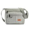 Anti-theft Crossbody Bag, Rfid Messenger Bag with Water Bottle Holders, 13 inch Shoulder Laptop Bag W/Built-in Wallet for Work, Travel, Tool, Commute, Camera, Grey view 1