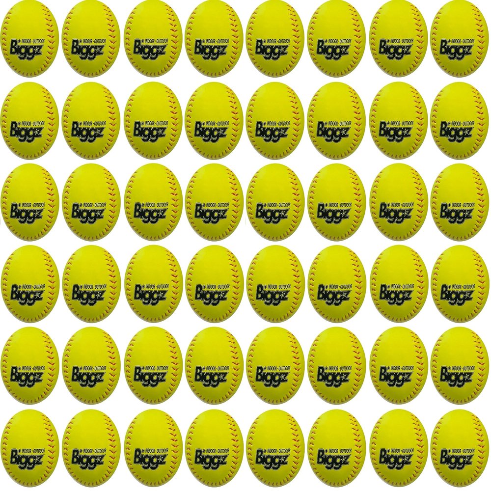 Biggz Offical Size Softballs (48 Pack)