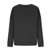 IEPOFG Women's Oversized Sweatshirt Teen Girls Long Sleeve Round Neck Hoodies Fall Fashion Pullover Comfy Outfits Blouse Tops Black view 4