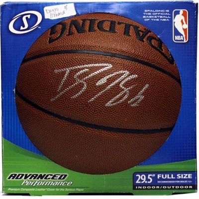 VOS Houston Basketball D. Howard Hand Signed Basketball