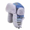 UEAUY Unisex Hunting Hat Faux Fur Hat Winter Outdoor Cycling Ski Trapper Hunting Hat Blue Small view 1