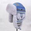 UEAUY Unisex Hunting Hat Faux Fur Hat Winter Outdoor Cycling Ski Trapper Hunting Hat Blue Small view 2