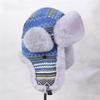 UEAUY Unisex Hunting Hat Faux Fur Hat Winter Outdoor Cycling Ski Trapper Hunting Hat Blue Small view 3