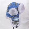 UEAUY Unisex Hunting Hat Faux Fur Hat Winter Outdoor Cycling Ski Trapper Hunting Hat Blue Small view 4