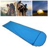KJAOYU Sleeping Bag Liner Adult Sleep Sack Travel Sheets Sleeping Bag Liner Ultralight Multifunctional Elastic Sleeping Sack Liner for Outdoor CampingWine Red(Blue) view 3