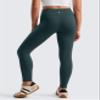 CRZ YOGA Girls Butterluxe Full Length Yoga Leggings - Athletic Sports Casual Pants High Waist Tights Kids Teen Forest Dark Green X-Small view 3