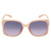 Southpole Women's 1092SP Glamorous Bling UV400 Protective Square Sunglasses. Cool Gifts for Her, 57 mm view 2