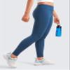 CRZ YOGA Girls Butterluxe Full Length Yoga Leggings - Athletic Sports Casual Pants High Waist Tights Kids Teen French Navy Small view 4