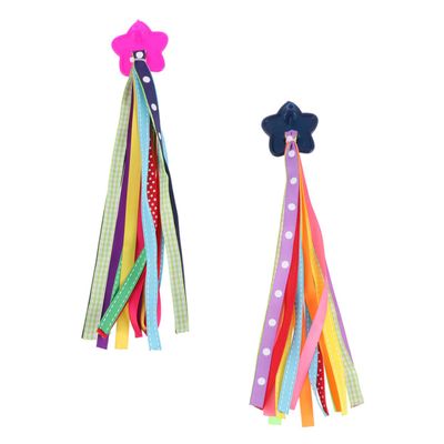 Decorative Scooter Streamers Portable Bike Streamers Set Boys and Girls Bike Tassels