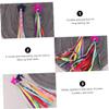 Decorative Scooter Streamers Portable Bike Streamers Set Boys and Girls Bike Tassels view 3