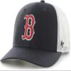 47 MLB Trucker Snapback Adjustable Hat, Adult One Size Fits All - Boston Red Sox, Boston Red Sox Navy view 1
