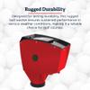 Standard Golf Classic Ball Washer - 4 Ball Capacity Golf Ball Cleaner | Improved Brush Design, Available in 7 Colors, Crank Style with Built-in Overflow Tubes | Perfect for Club Courses, Pros, & Home view 3