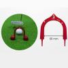 3Pcs Golf Putting Gates, Putter Gates, Aluminum Alloy Portable Lightweight Target Putter Goal, Precision Practice Supplies Golf Accessories, view 2