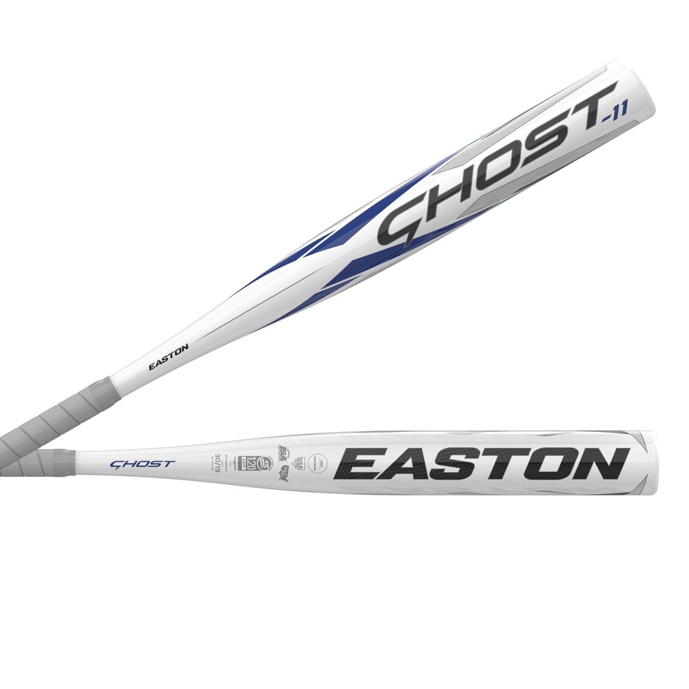 Easton | GHOST YOUTH Fastpitch Softball Bat | -11 | 28" | White/Purple