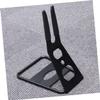 INOOMP Portable Metal Floor Parking Rack for Mountain Lightweight and Sturdy Bike Stand for Indoor and Outdoor Use for Cycling Repair and Display Black view 2