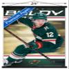 Trends International NHL Minnesota Wild - Matt Boldy 23 Wall Poster, 22.37" x 34.00", Premium Print and Black Hanger Bundle view 3
